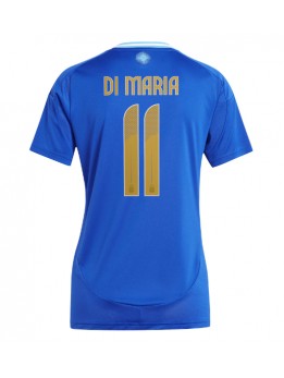 Argentina Angel Di Maria #11 Zenski Gostujuci Dres Copa America 2024 Kratak Rukavima